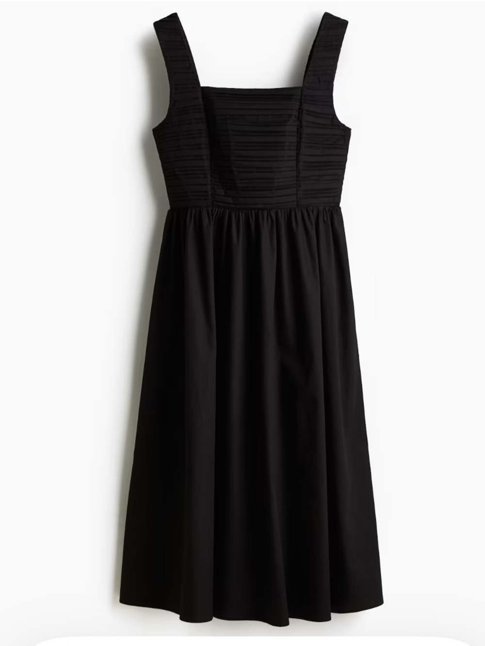 NWOT H&M PINTUCK-DETAIL DRESS